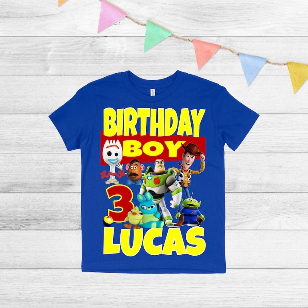 Toy Story Birthday Shirt - Toy Story Four Birthday Shirt